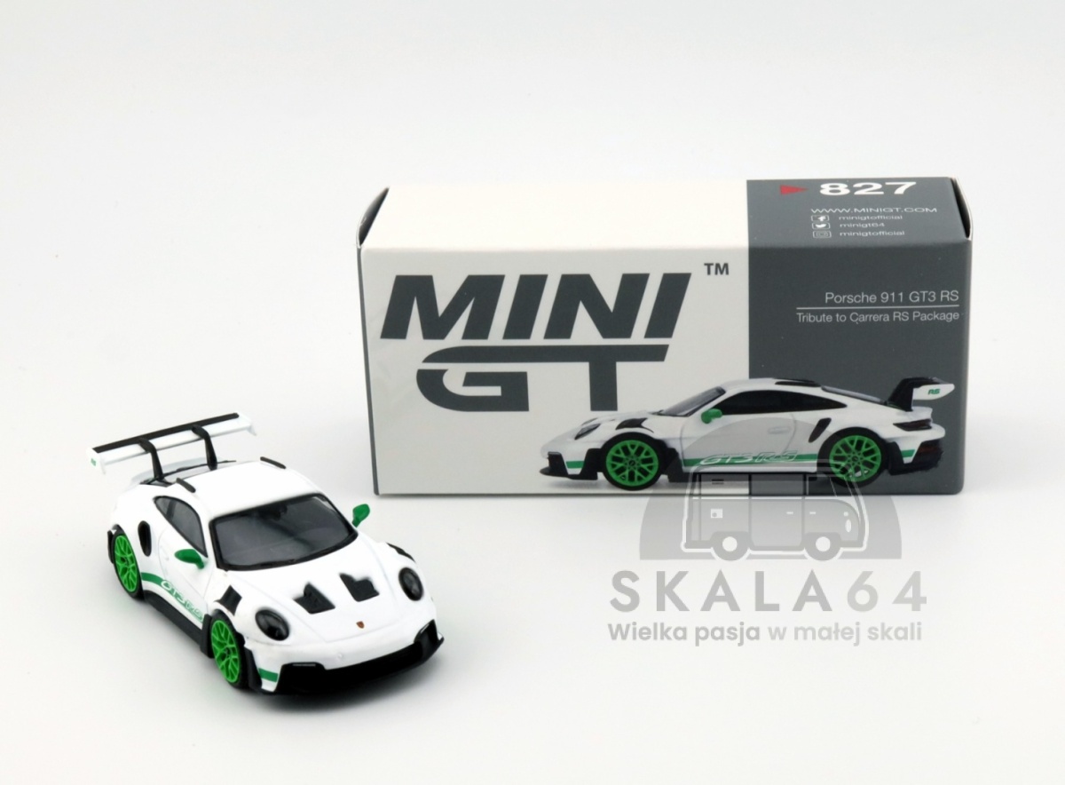MINI GT Porsche 911 GT3 RS Tribute to Carrera RS Package LHD